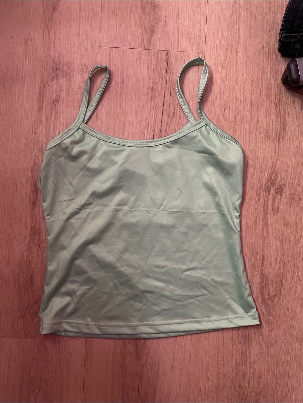Mint Spaghetti Strap Camisole